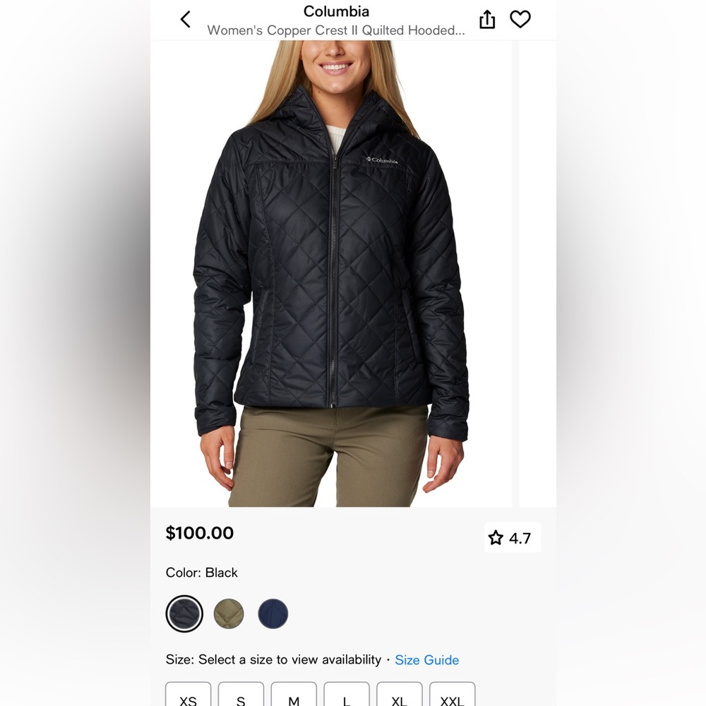 Women’s Columbia jacket